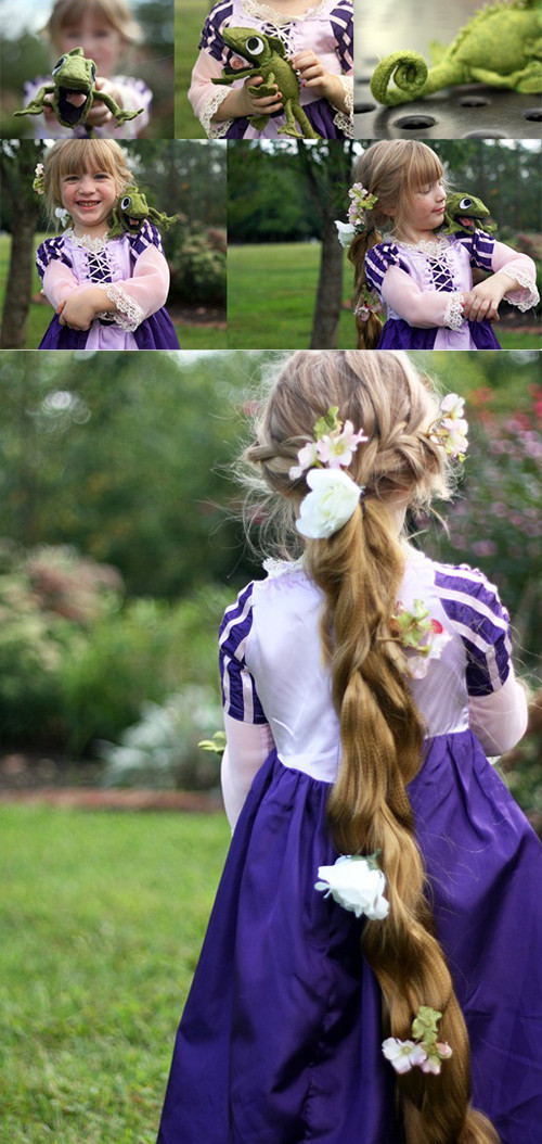 Rapunzel Costume DIY
 DIY Rapunzel Dress Tutorial Andrea s Notebook