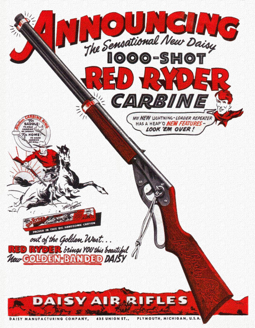 Red Ryder Bb Gun Christmas Story Quote
 Everyone Says I Love You