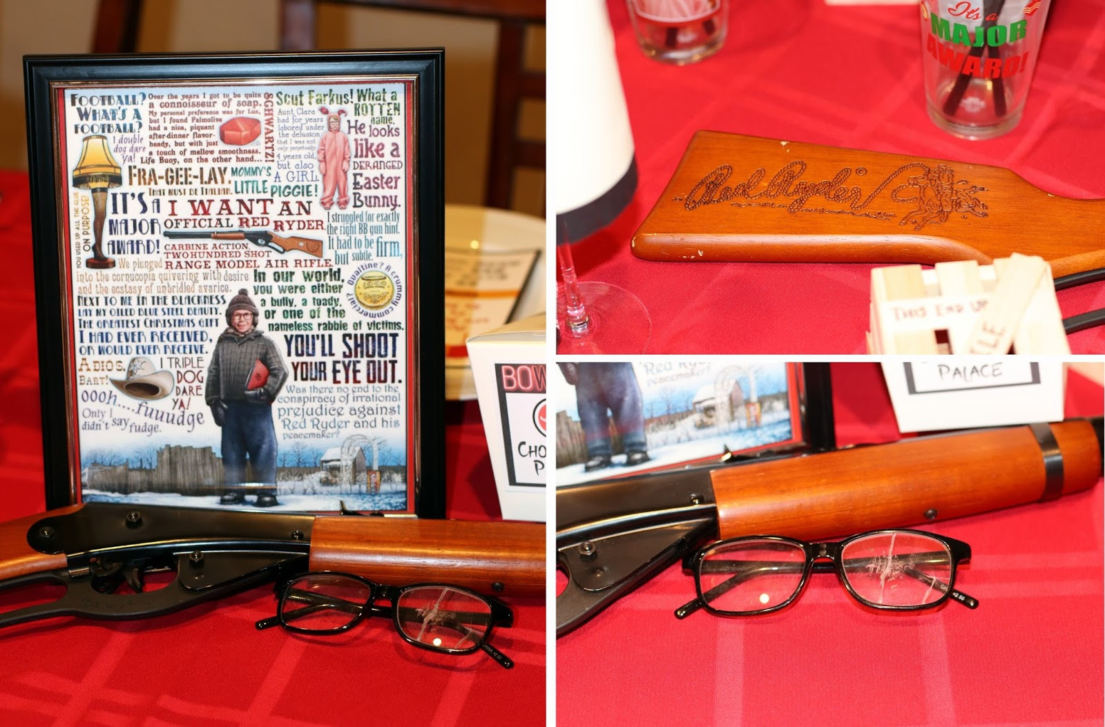 Red Ryder Bb Gun Christmas Story Quote
 Invite and Delight A Christmas Story Party