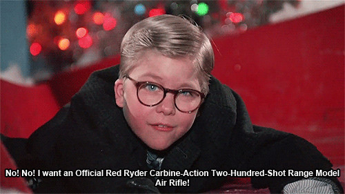 Red Ryder Bb Gun Christmas Story Quote
 you ll shoot your eye out kid