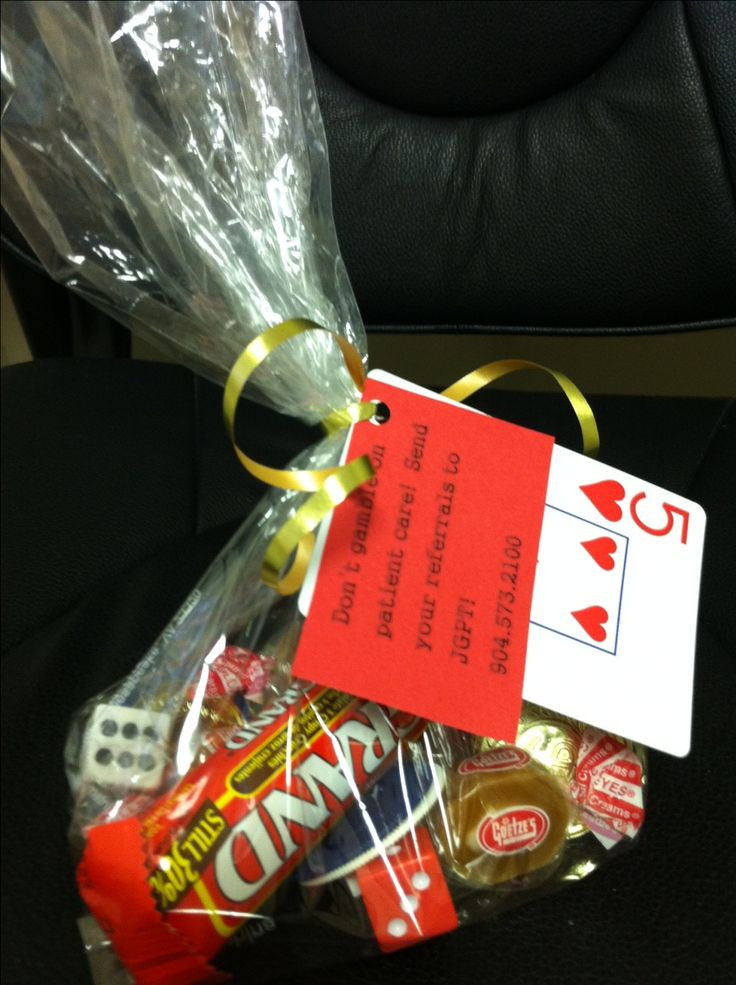Referral Thank You Gift Ideas
 Marketing by my PT office "Don t on patient care