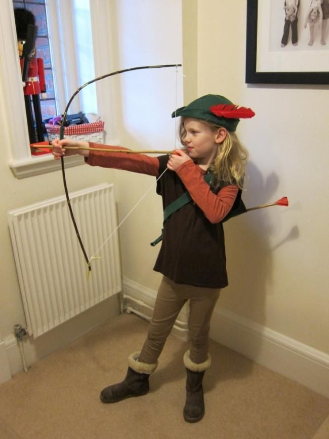 Robin Hood Costume DIY
 Homemade Robin Hood Costume Book character