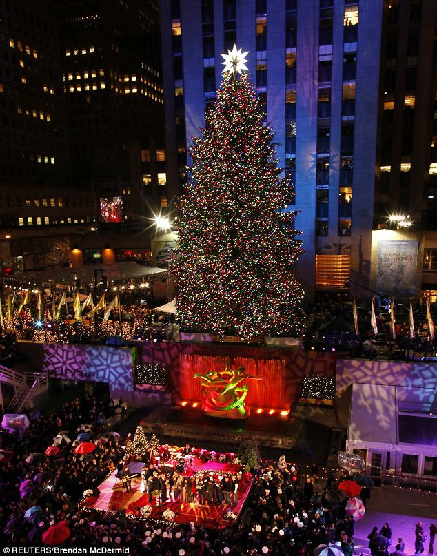 Rockefeller Christmas Tree Lighting
 Rockefeller Center Christmas Tree lights go on as Shakira