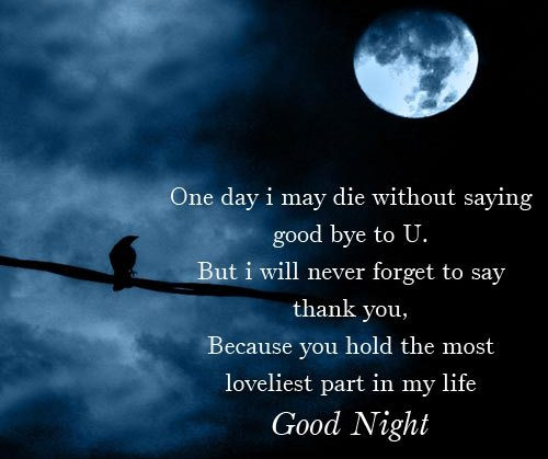 Romantic Goodnight Quotes
 Romantic good night messages lover Good Night messages