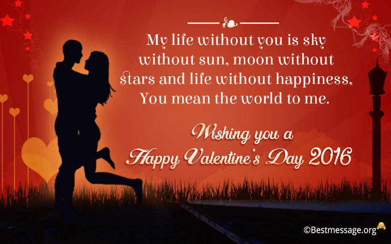 Romantic Valentine Quote
 Romantic Messages & Wishes – Perfect romantic message