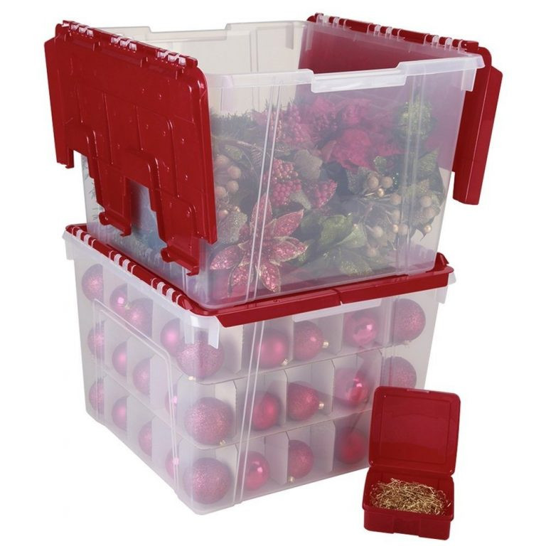 Rubbermaid Christmas Ornament Storage
 Christmas Ornament Storage Box – Learntoride throughout
