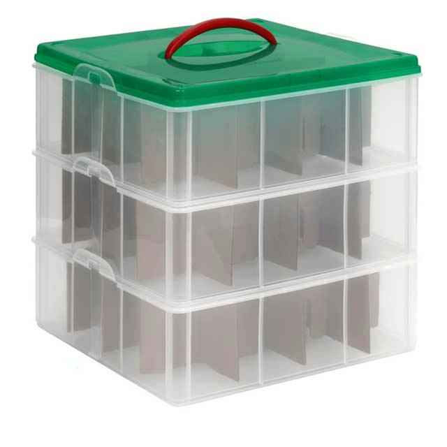 Rubbermaid Christmas Ornament Storage
 Snapware Christmas Ornament Storage Boxes Ornaments