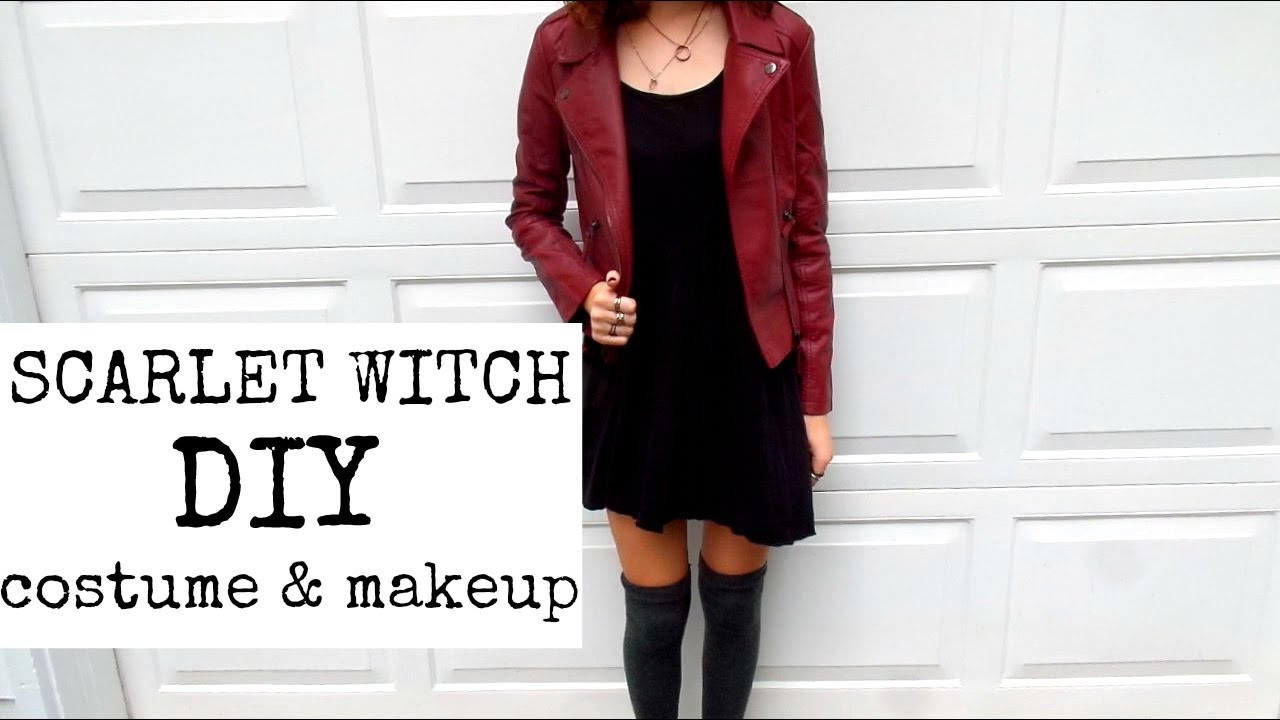 Scarlet Witch Costume DIY
 DIY Scarlet Witch Costume Makeup