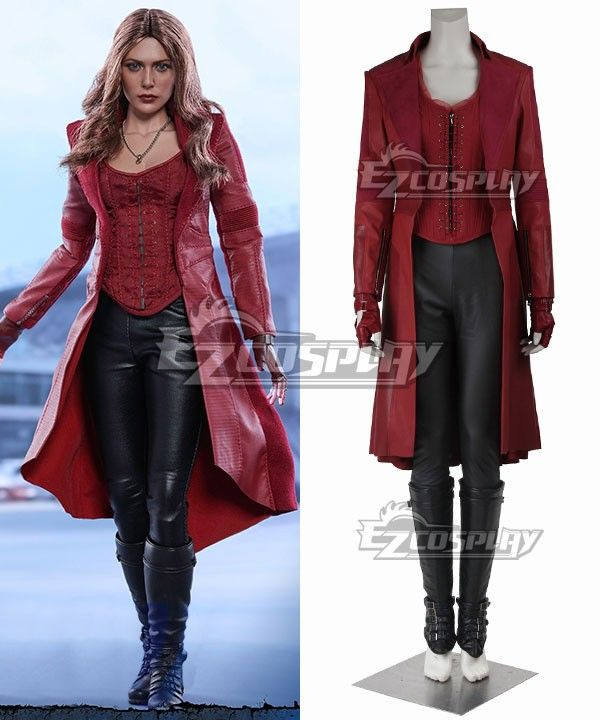 Scarlet Witch Costume DIY
 Marvel Captain America Civil War Scarlet Witch Wanda