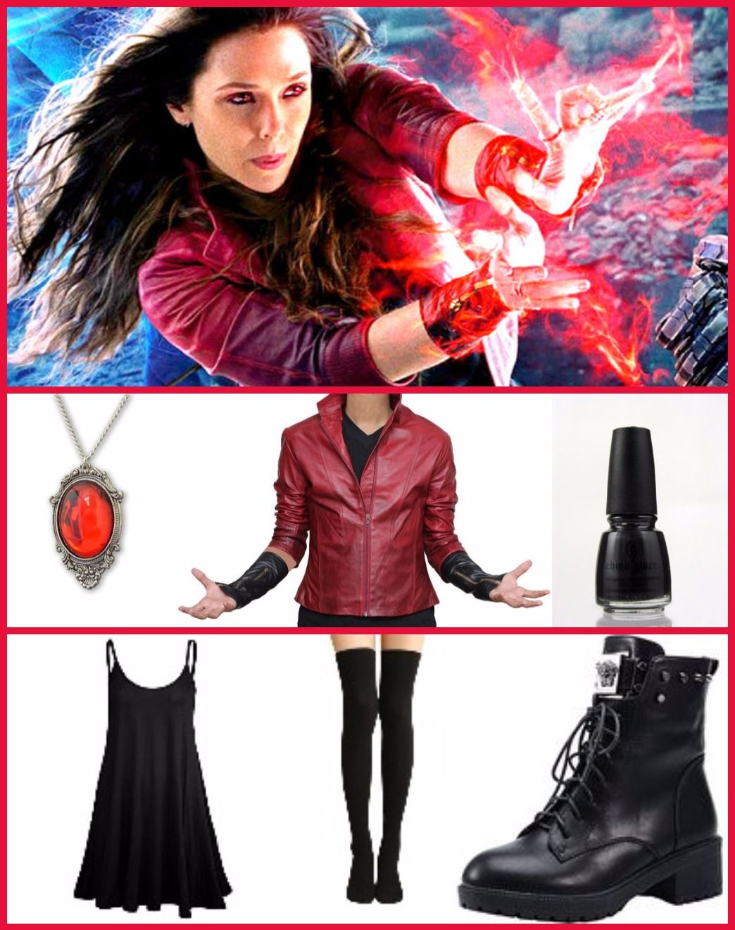 Scarlet Witch Costume DIY
 Making Scarlet Witch Costume Is Incredibaly Easy Now