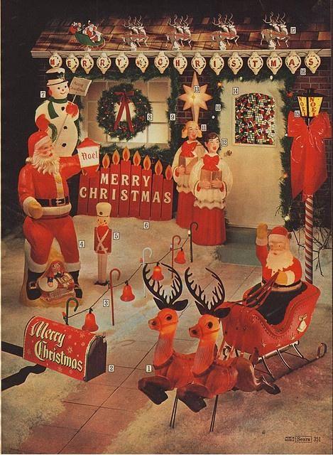 Sear Outdoor Christmas Decorations
 1969 Sears Christmas Catalog