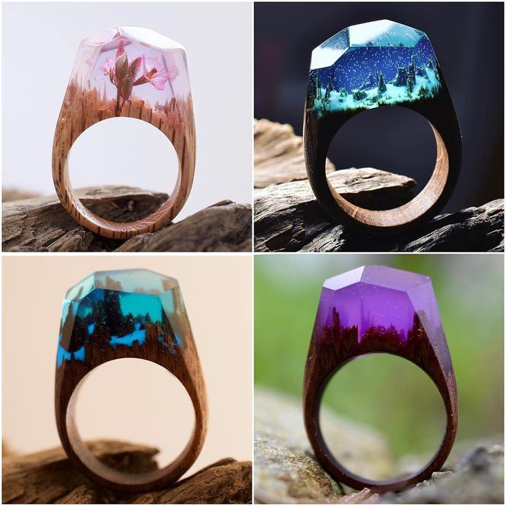 Secret Wood Rings DIY
 1000 ideas about Resin Ring on Pinterest