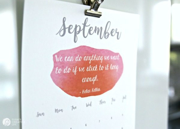 September Quotes Inspirational
 September 2017 Calendar Free Printable
