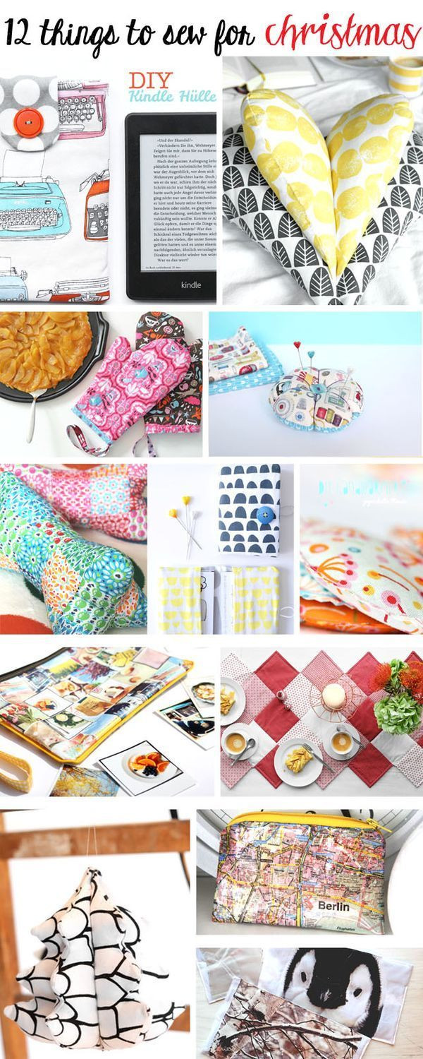Sewing Christmas Gift Ideas
 930 best images about Sewing Small Gifts on Pinterest