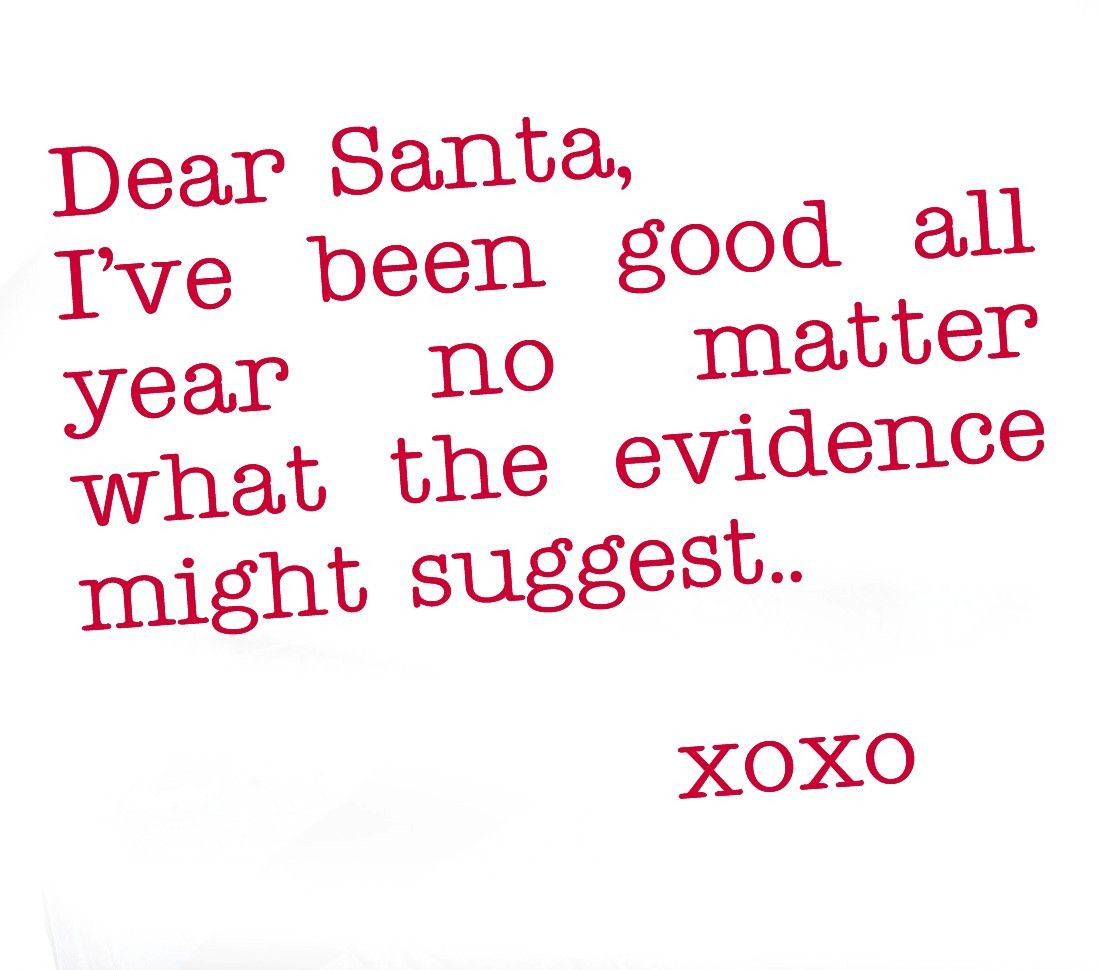 Sexy Christmas Quotes
 Dear Santa Quotes Naughty or Nice