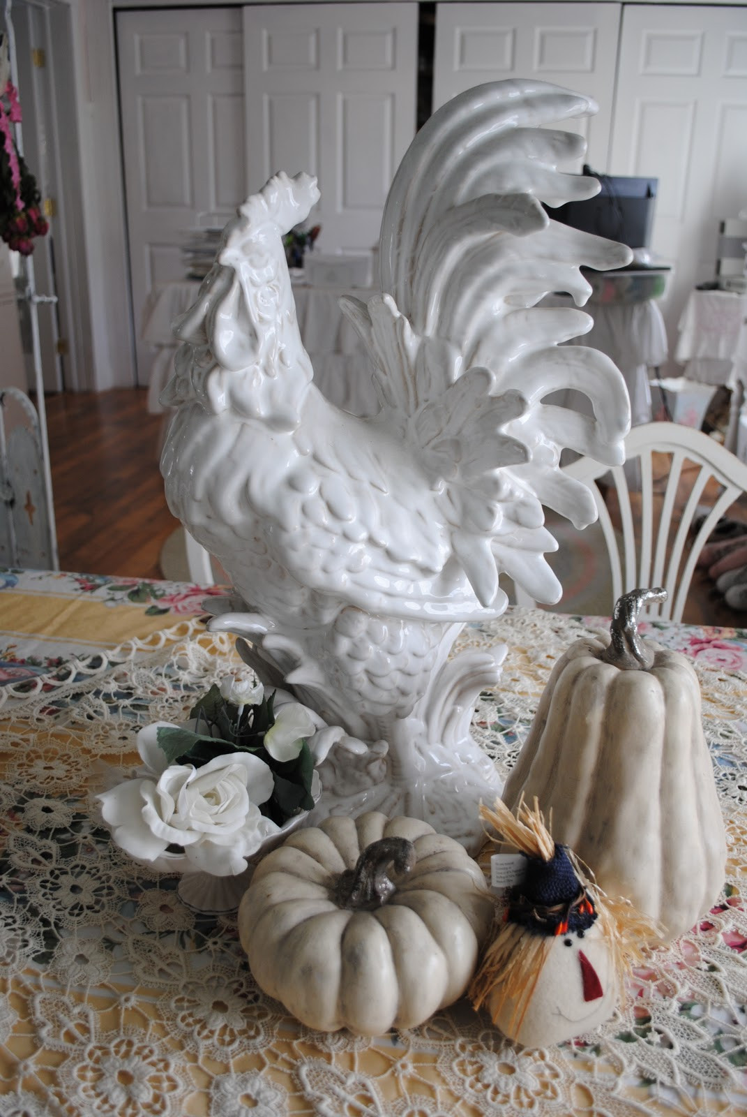 Shabby Chic Fall Decor
 Patty Dorsi Designs Decorating for fall Shabby Chic Style