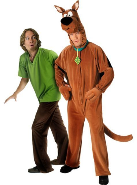 Shaggy Costume DIY
 Deluxe Scooby Doo and Shaggy Couples Costumes Party City