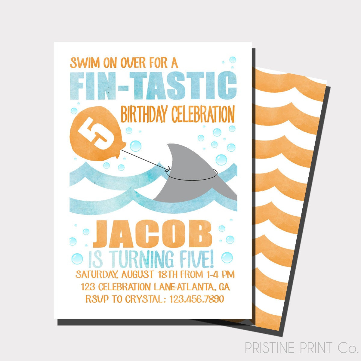 Shark Birthday Invitations
 Shark Birthday Invitation Pool Party Invitation Beach