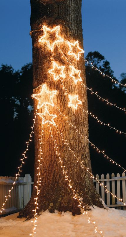 Shooting Star Christmas Lights Outdoor
 Star cluster Porches and Shooting stars on Pinterest