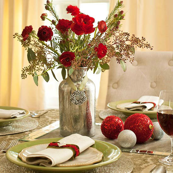 Simple Christmas Table Decorations
 Modern Furniture Easy Christmas decorating tradition