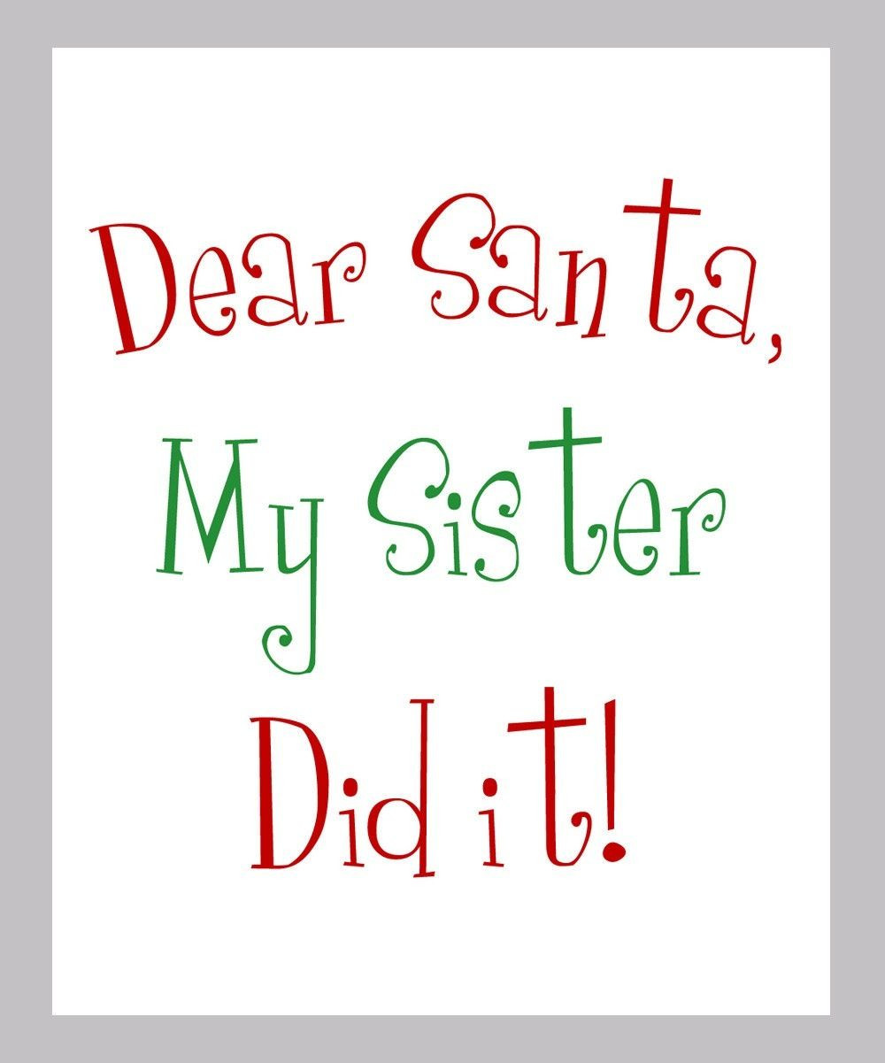 Sister Christmas Quotes
 Funny Christmas Sister Quotes QuotesGram
