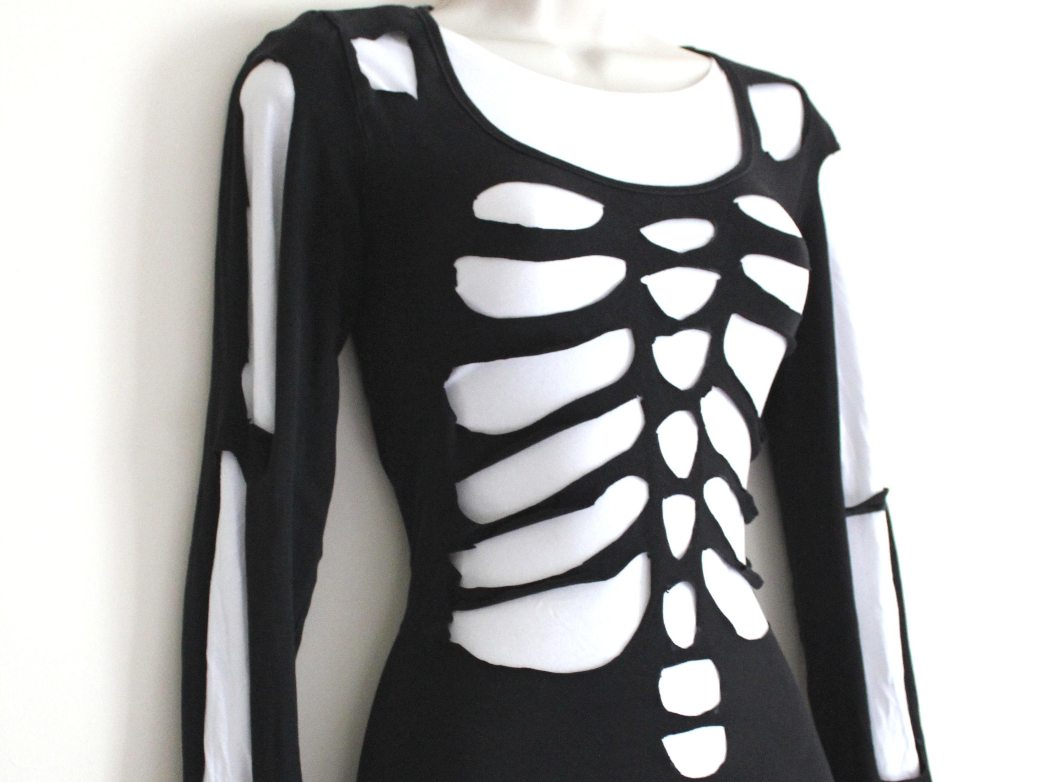 Skeleton Costume DIY
 Halloween
