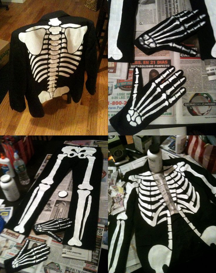 Skeleton Costume DIY
 25 best ideas about Skeleton costumes on Pinterest