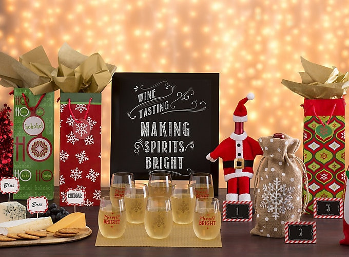 Small Christmas Party Ideas
 Holiday Wine and Mini Tasting Party Party City