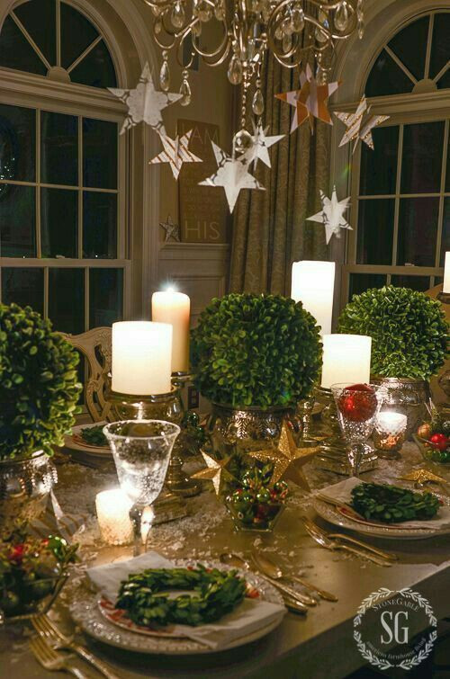 Small Christmas Party Ideas
 934 best Christmas Centerpieces & Tablescapes images on