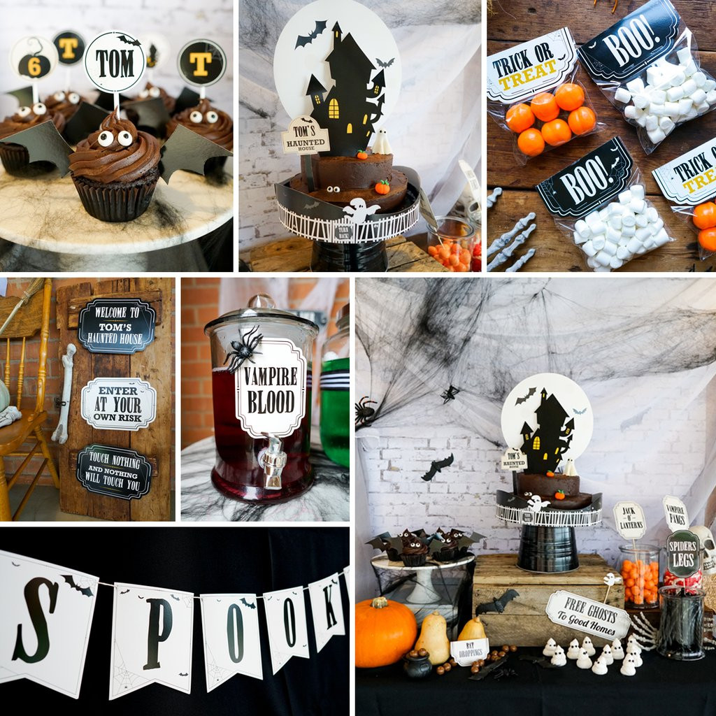 Small Halloween Party Ideas
 Haunted House Party Decorations Set