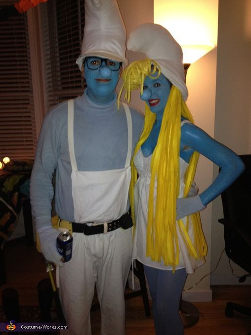 Smurf Costume DIY
 108 best Smurfs images on Pinterest