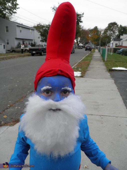 Smurf Costume DIY
 40 Awesome Homemade Kid Halloween Costumes You Can
