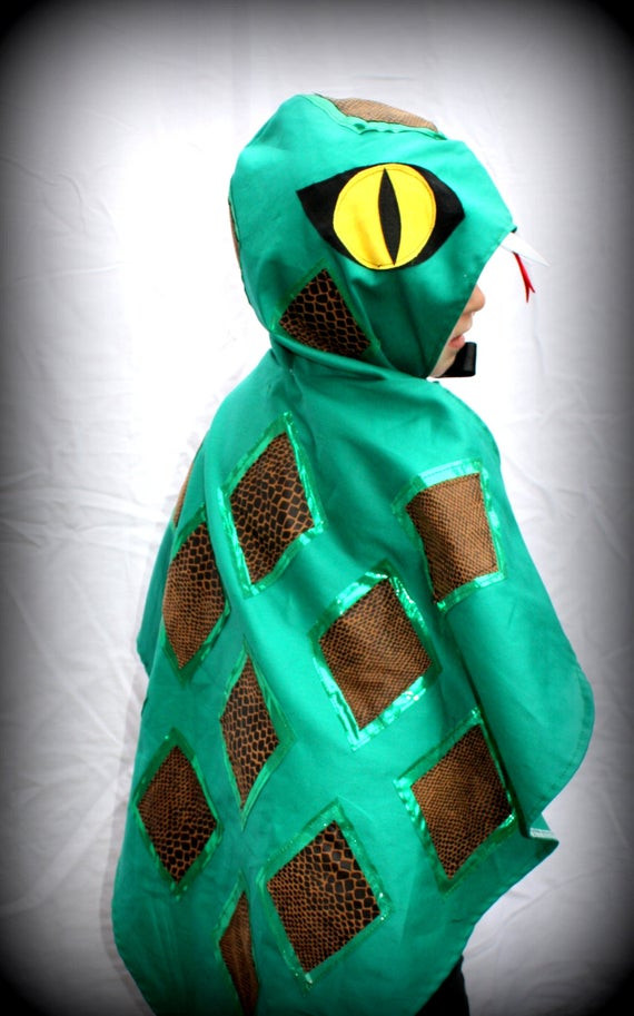 Snake Costume DIY
 Items similar to Snake Costume Cape Childrens fancy