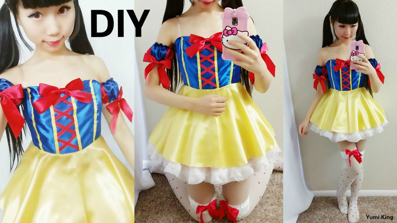 Snow White Costumes DIY
 DIY Disney Princess Costume DIY Snow White Cosplay