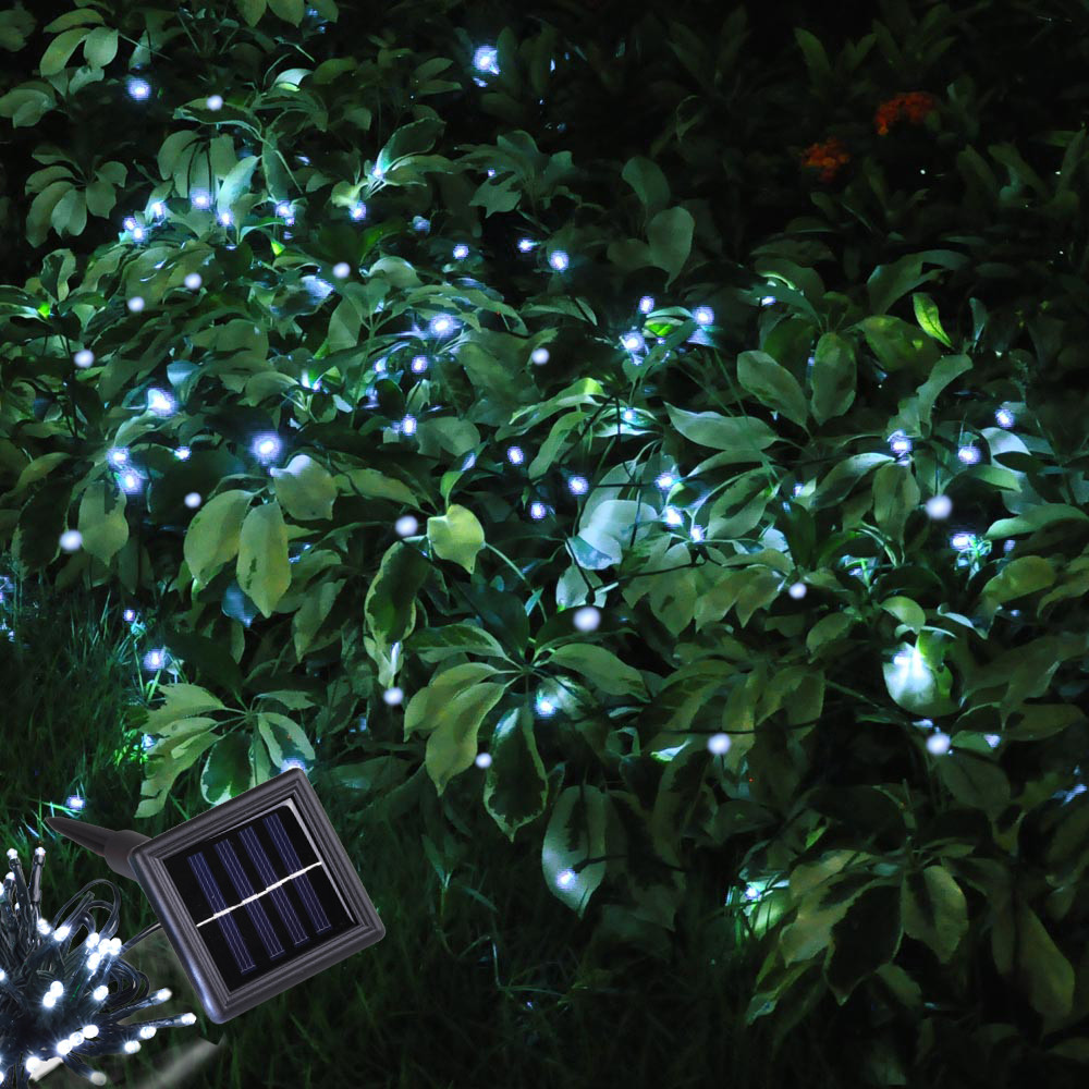 Solar Outdoor Christmas Lighting
 60 LED String Solar Light Outdoor Garden Xmas Wedding