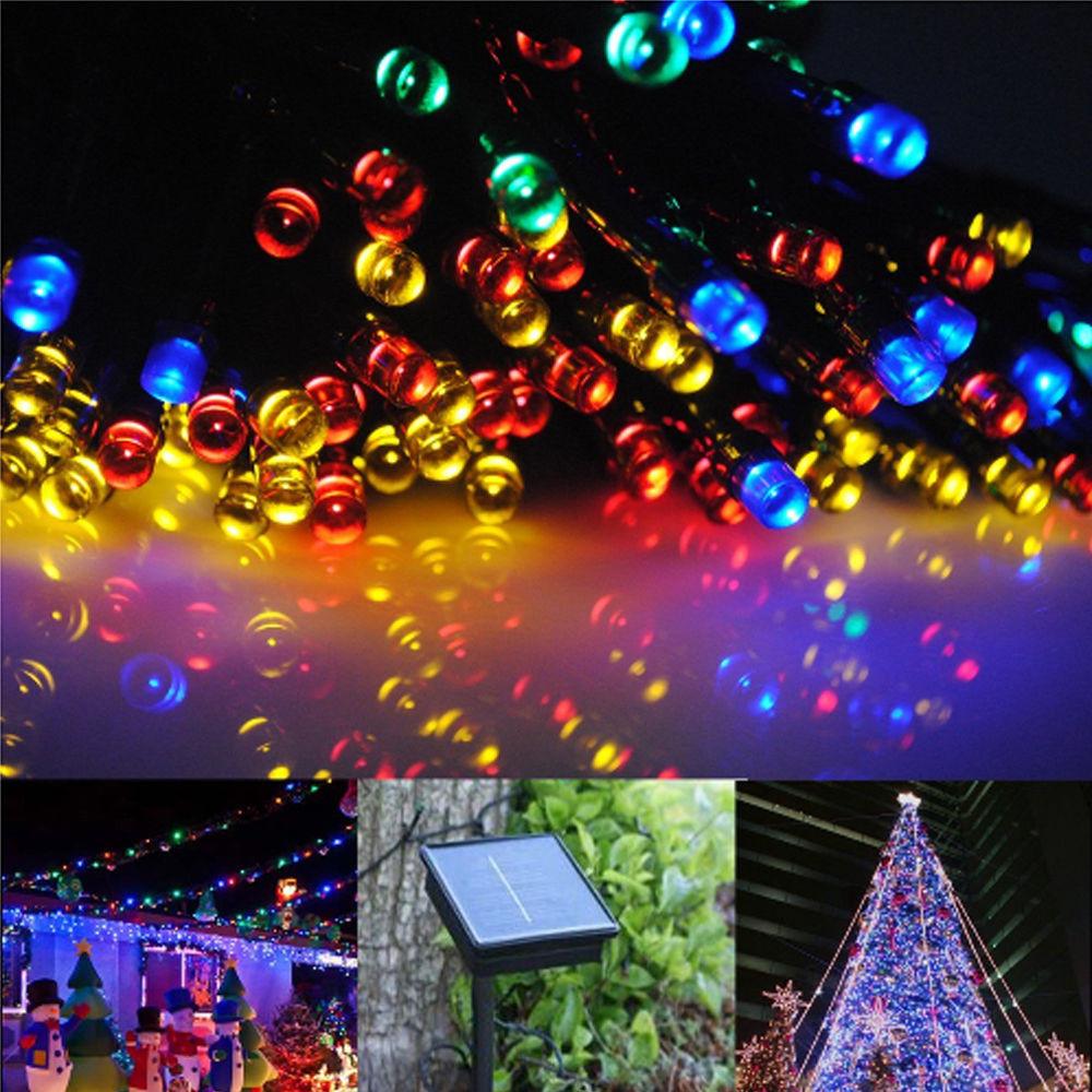 Solor Outdoor Christmas Lights
 Solar Fairy String Lights 20M 100 LED 30M 200 LED