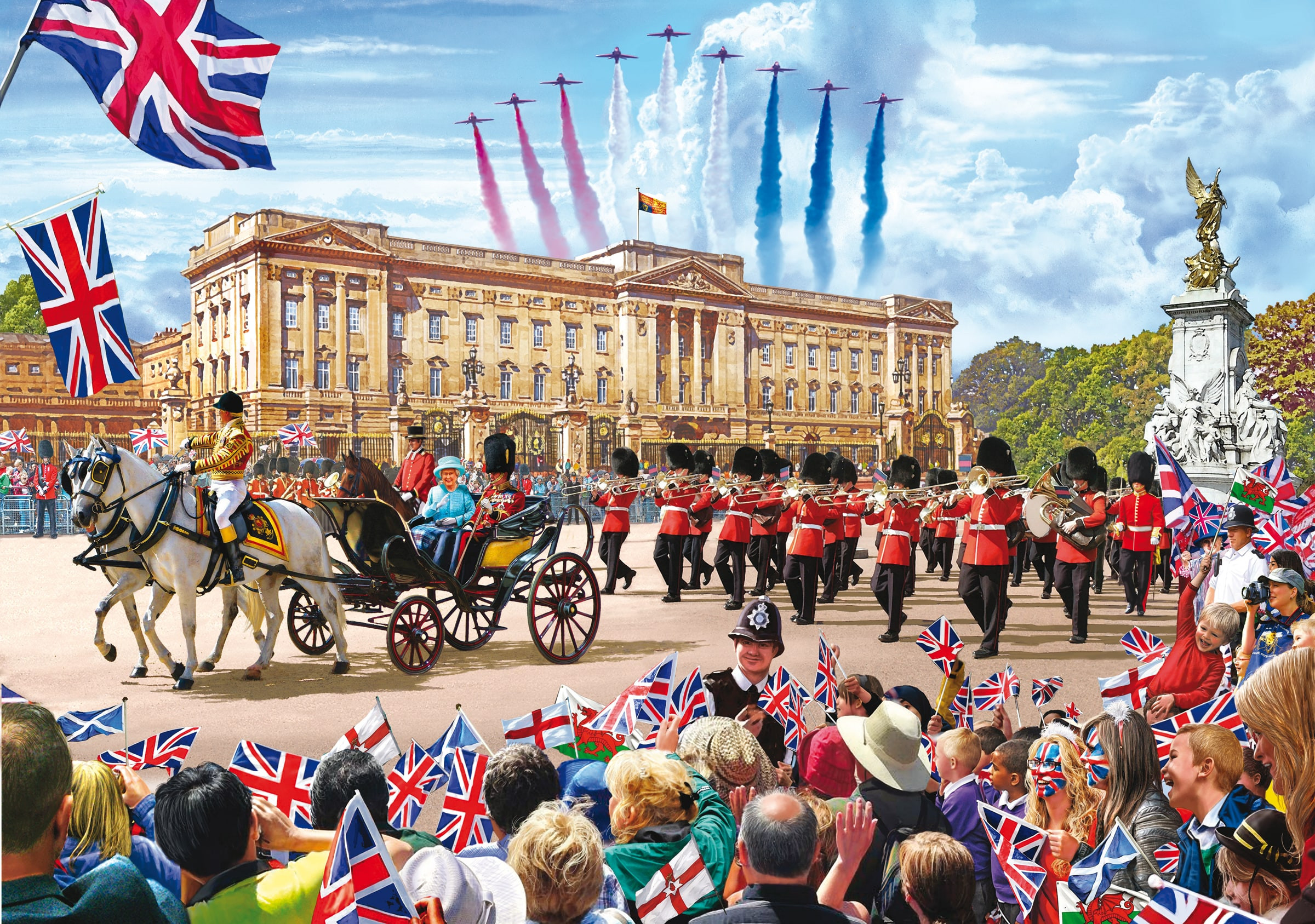 South Gate Christmas Parade
 Buckingham Palace Parade TO BE DISCONTINUED wooden
