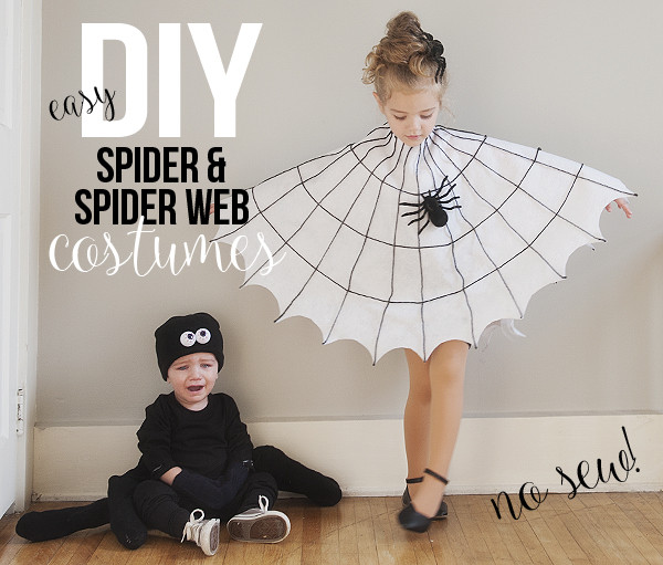Spider Costume DIY
 22 DIY Toddler Halloween Costumes