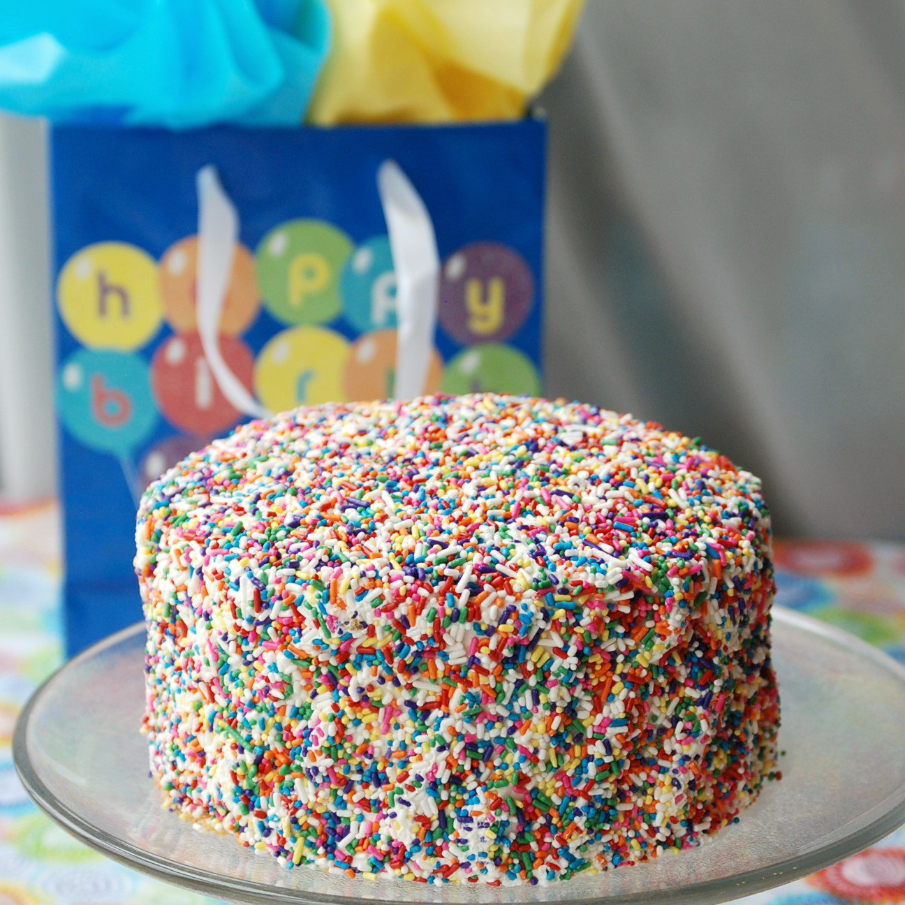 Sprinkle Birthday Cake
 Sprinkle Cake