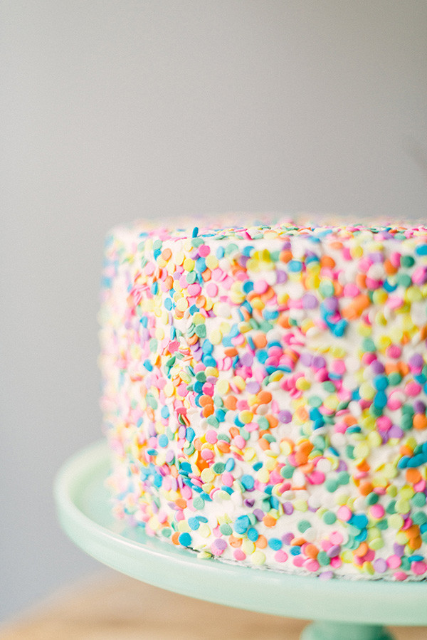 Sprinkle Birthday Cake
 cake – What Saysie Makes