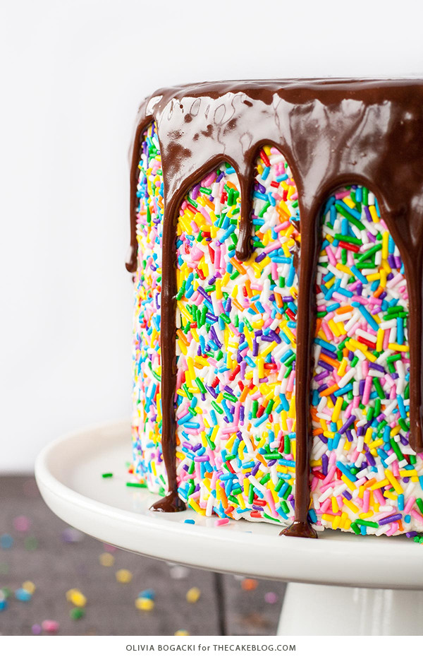 Sprinkle Birthday Cake
 Funfetti Cake