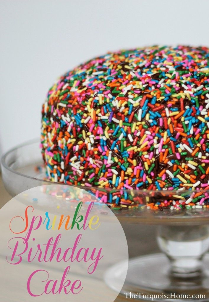 Sprinkle Birthday Cake
 17 Best ideas about Sprinkle Birthday Cakes on Pinterest