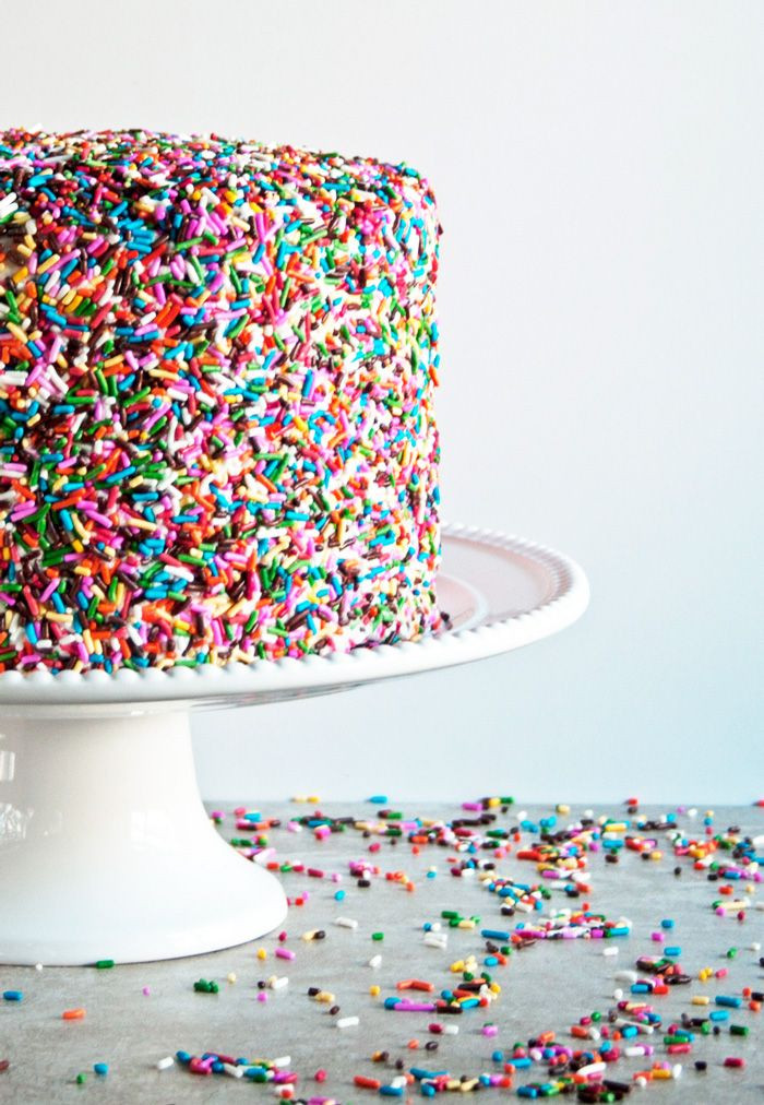 Sprinkle Birthday Cake
 Best 25 Sprinkle cakes ideas on Pinterest