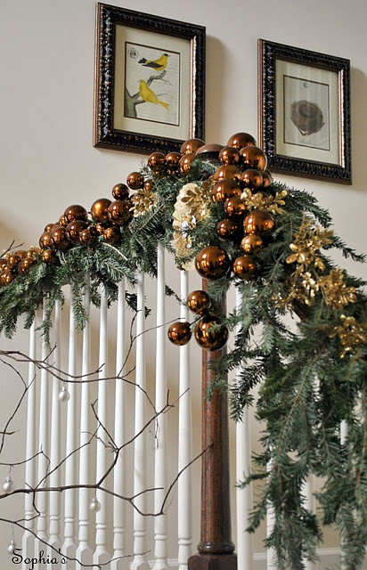 Staircase Christmas Decorating Ideas
 100 Awesome Christmas Stairs Decoration Ideas DigsDigs