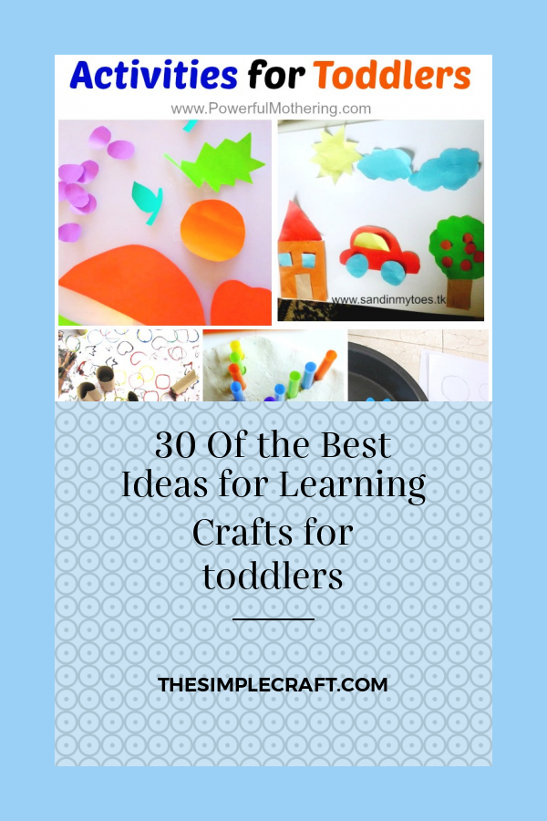 30 Of the Best Ideas for Learning Crafts for toddlers - Home ...