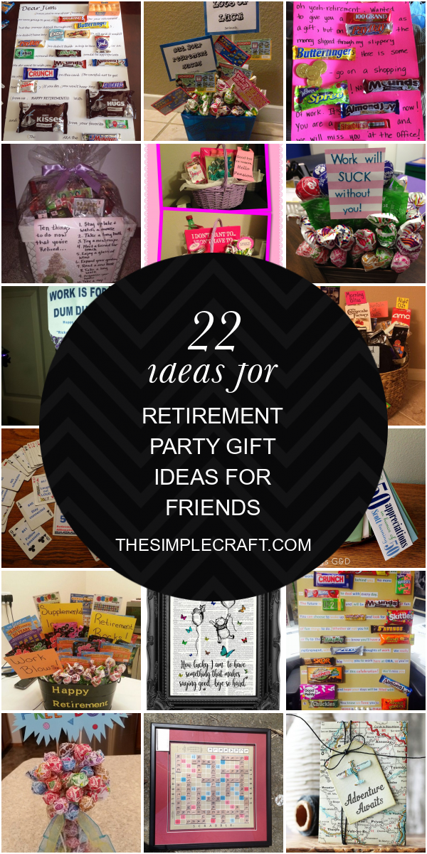 22 Ideas for Retirement Party Gift Ideas for Friends - Home Inspiration ...