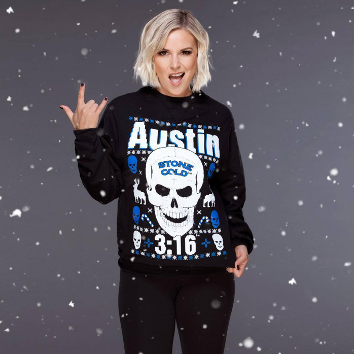 Stone Cold Christmas
 WWE Ugly Holiday Christmas Sweaters