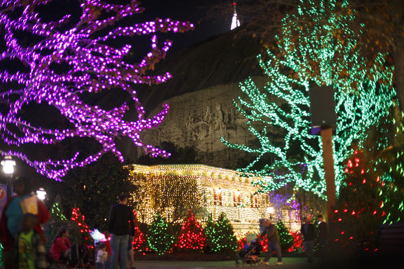 Stone Mountain Christmas Lights
 The Most Wondrous Places to See Christmas Lights