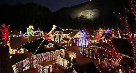 Stone Mountain Christmas Package
 Atlanta Holiday Light Tours & Limousine Packages