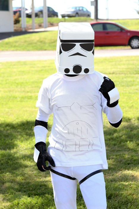 Stormtrooper Costume DIY
 HowTo Cheap and Easy DIY Stormtrooper Helmet Halloween